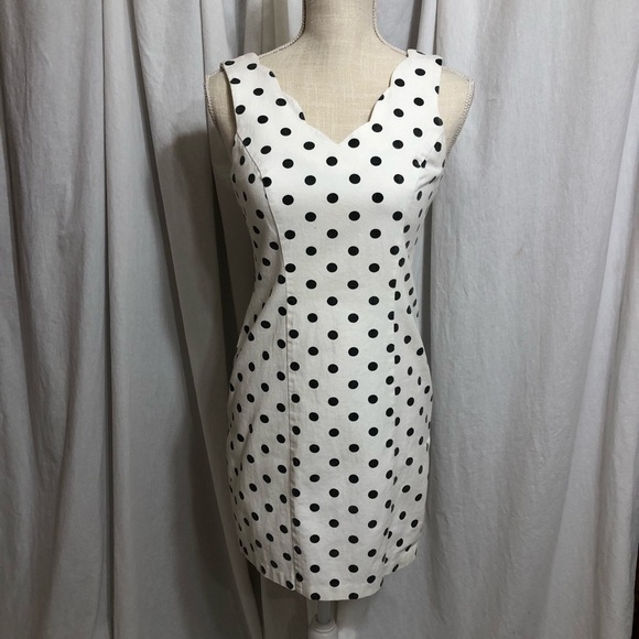 Vintage Polkadot Dress - Picture 1 of 5